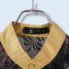 【送料無料】lace switching flower pattern shirt