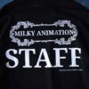 "伊万里胡桃ピンのロンT / BIBLE BLACK" double side print L/S tee