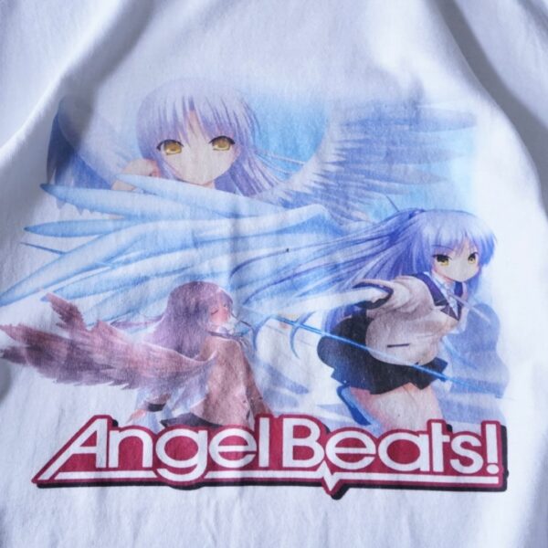 "天使ちゃんのピンでロンTタイプ / Angel Beats!" print L/S tee