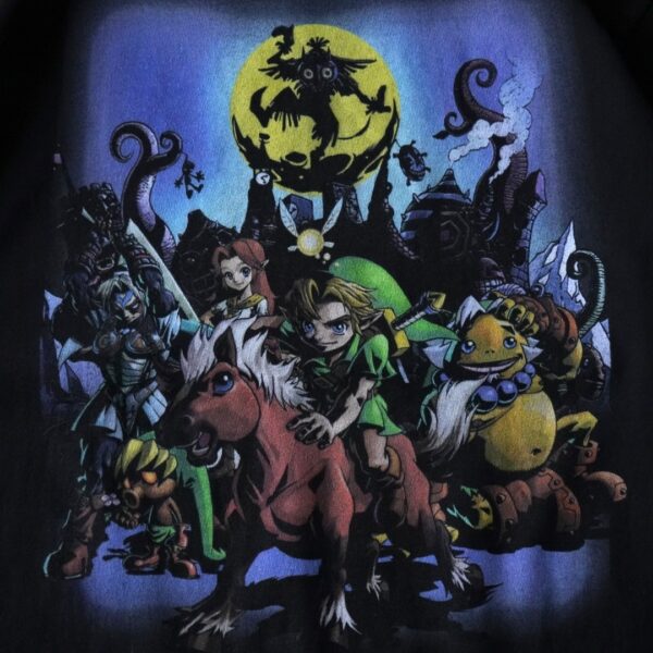 "我らが青春ムジュラの仮面 / ゼルダの伝説" official print tee