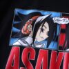 "AKIRAパロの葉とハオ / シャーマンキング" double side print tee