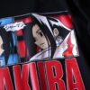 "AKIRAパロの葉とハオ / シャーマンキング" double side print tee