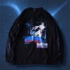 "シズクリャンメンロンT / HUNTER×HUNTER" double side print L/S tee