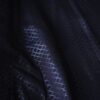 "珍品光沢ブラックの総柄トラックジャケット"