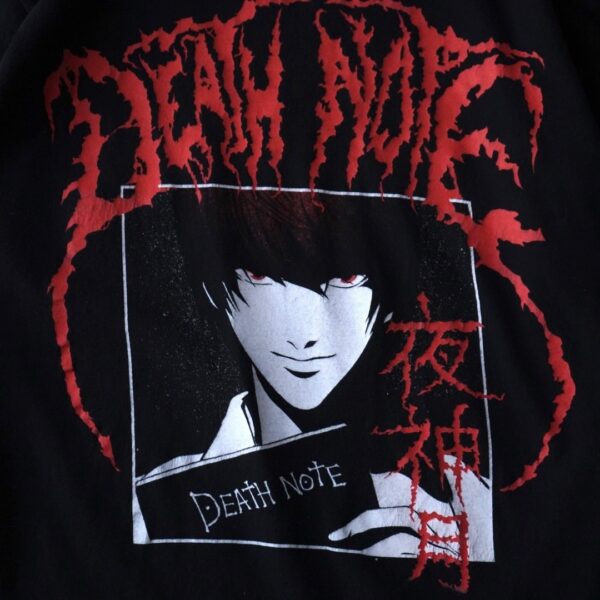 "ライトのピン / デスノート" official print tee