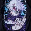 "リャンメンデカプリ五条悟" double side print tee