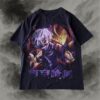 "最迫力の金木ピンのメキシカン /東京喰種" double side print tee