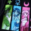 "セーラー戦士集合カットイン / セーラームーン" official print tee