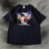 "超良グラサイズデカめ / NOIR" print tee