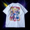 "セーラー戦士リャンメンデカプリ / セーラームーン" double side print tee