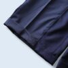 【W / W Remake】pinstripe × charcoal gray docking slacks