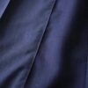 【W / W Remake】pinstripe × charcoal gray docking slacks