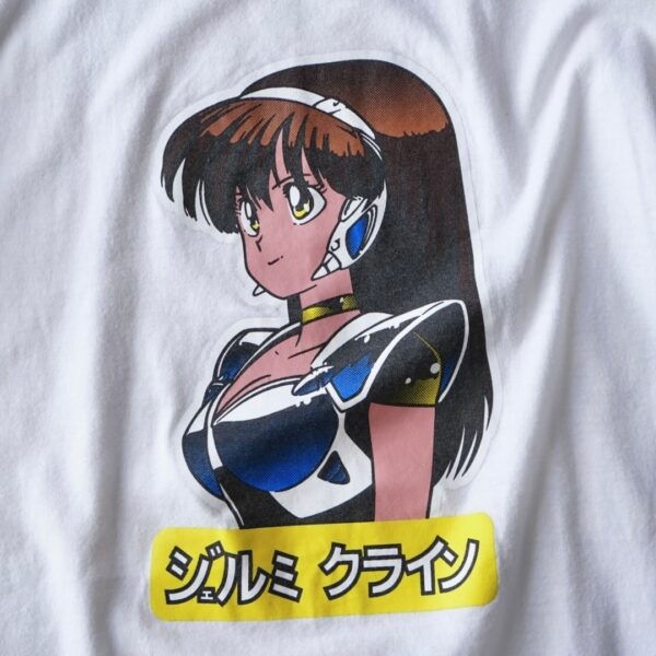 "ロボットアニメオマージュジェルミクライン" print tee