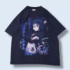 "シズクピンのリャンメン / HUNTER×HUNTER" double side print tee