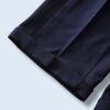 【W / W Remake】black × black gabardine docking slacks