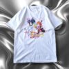"無印プリキュアツートップ / ふたりはプリキュア" print tee