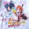 "無印プリキュアツートップ / ふたりはプリキュア" print tee