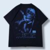 "我妻由乃メキシカン / 未来日記" double side print tee