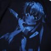 "我妻由乃メキシカン / 未来日記" double side print tee