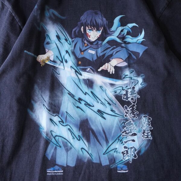 "無一郎のリャンメンピン / 鬼滅の刃" double side print tee