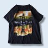 "エレンvs巨人 / 進撃の巨人" official print tee