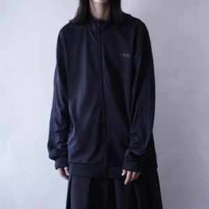 【adidas】black × black track jacket