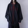 【NIKE】diver fabric red line embroidery zip up parka