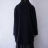 【BOB MACKIE】oversized embroidery design fake suede quilting jacket