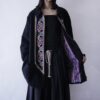 【BOB MACKIE】oversized embroidery design fake suede quilting jacket