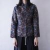 glossy China motif tracker jacket