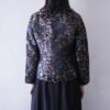glossy China motif tracker jacket