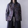 glossy China motif tracker jacket
