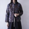 glossy China motif tracker jacket