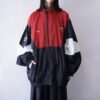 monster oversized switching nylon jacket