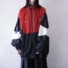 monster oversized switching nylon jacket