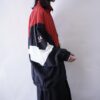 monster oversized switching nylon jacket