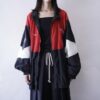 monster oversized switching nylon jacket
