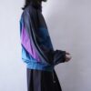 【puma】glossy psychedelic color nylon jacket