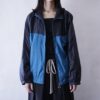 【puma】glossy psychedelic color nylon jacket