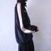 【puma】oversized silver arm line cyber neo nylon jacket