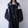 【Reebok】oversized ”RAIDERS” back embroidery nylon jacket