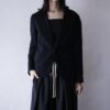 glossy pattern lining tailoerd jacket