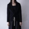 glossy pattern lining tailoerd jacket