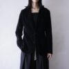 velours fabric tailoerd jacket