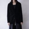 velours fabric tailoerd jacket