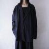 drape fabric oversized easy tailoerd jacket