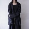 drape fabric oversized easy tailoerd jacket