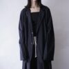drape fabric oversized easy tailoerd jacket