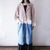【Remake】”桜” × “藍染” gradation coat