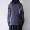 super high neck like sailor collar jacket